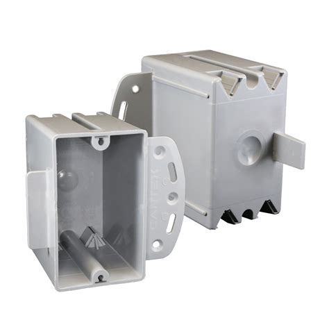 metal stud box plastic|metal electrical outlet boxes.